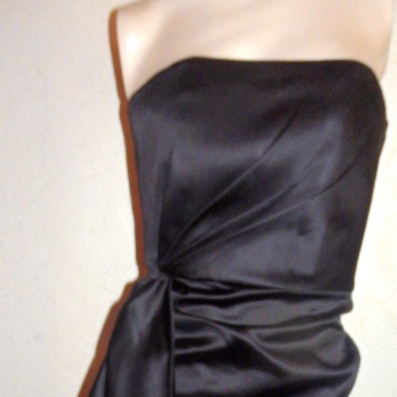 White House Black Market Black Strapless Dress - Picture 3 of 6